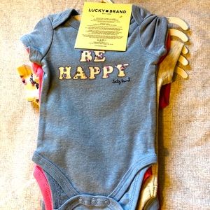 NWT lucky brand onesies